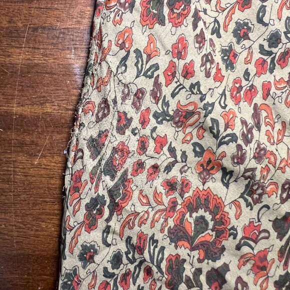 Vintage Sundance Silk Maxi Skirt Nature Boho Fairy Whimsigoth Flowy Size 16 - Picture 6 of 10